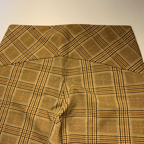 Liverpool Tan and Brown Plaid Pants - Picture 5 of 5